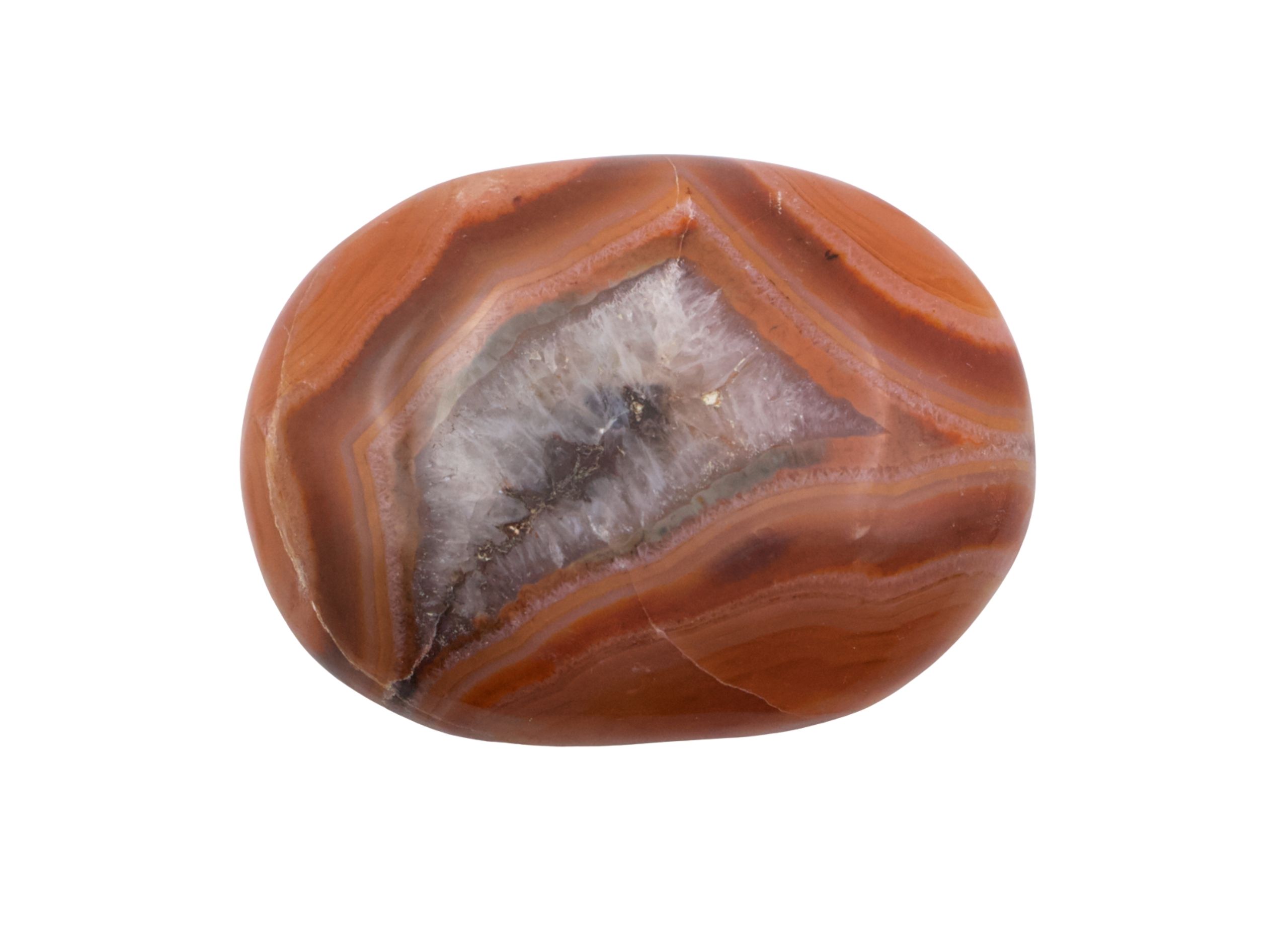 Carnelian Palm Stone- Crystal Dreams