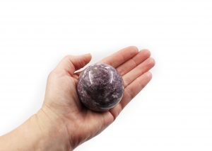 Lepidolite (Purple Mica) Sphere