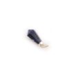 Sodalite "RG" Point Pendant Sterling Silver - Crystal Dreams