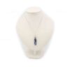 Sodalite "Double Point" Pendant Sterling Silver- Crystal Dreams