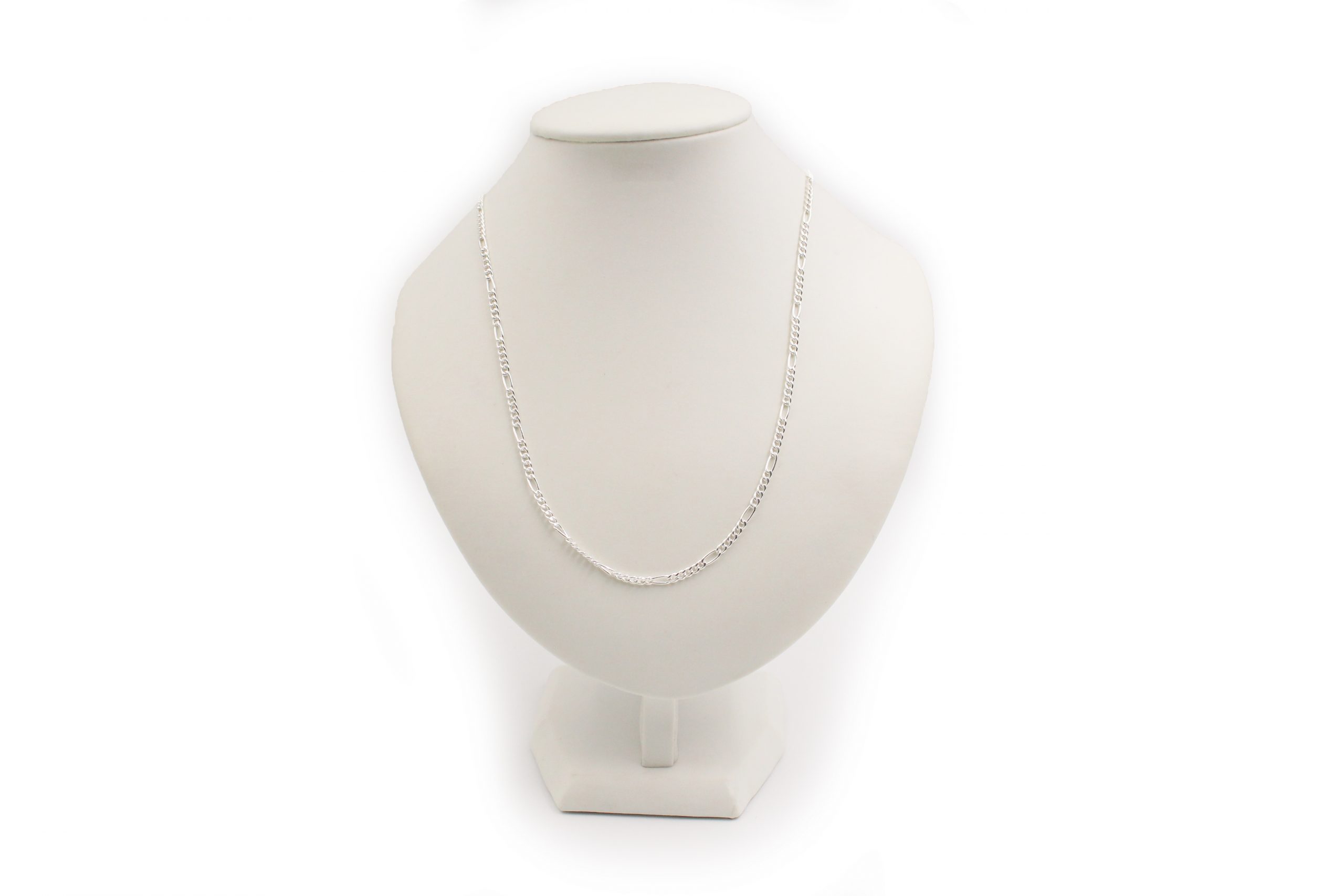 Sterling Silver Chain Figaro 62