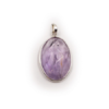 Amethyst "Faceted" Cabochon Sterling Silver Pendant- Crystal Dreams