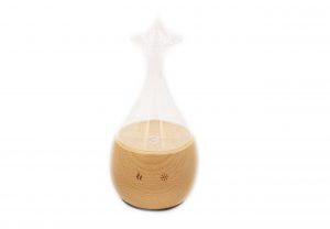 Nebulizer Diffuser in Wood & Glass – “Wide Head”