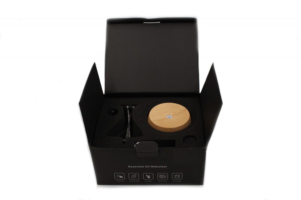 Nebulizer Diffuseur / Diffuser Wood & Glass wide head - Crystal Dreams