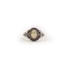 Opal Rondelle Ring Sterling Silver - Crystal Dreams