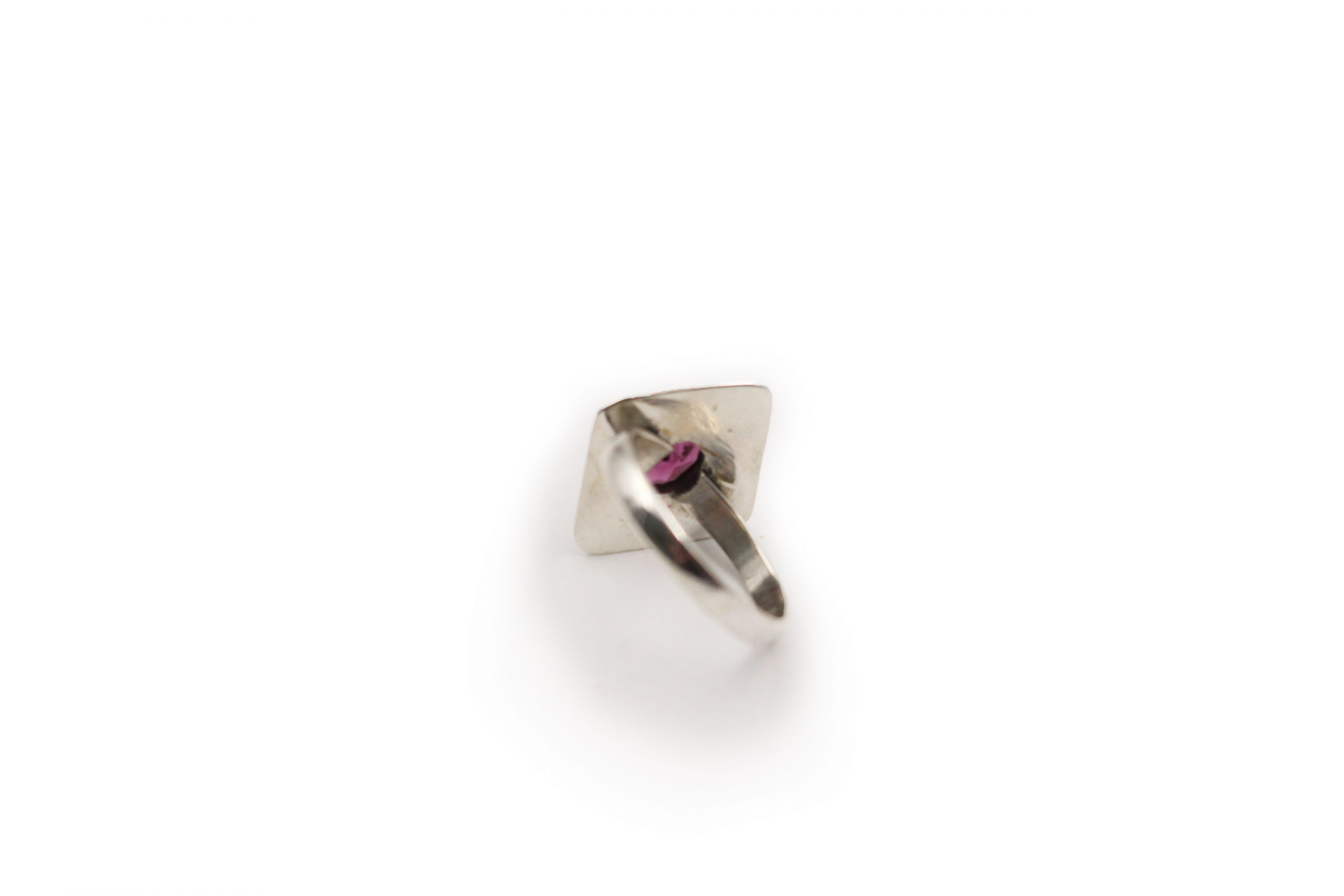 Pink Tourmaline Ring In Sterling Silver - Crystal Dreams