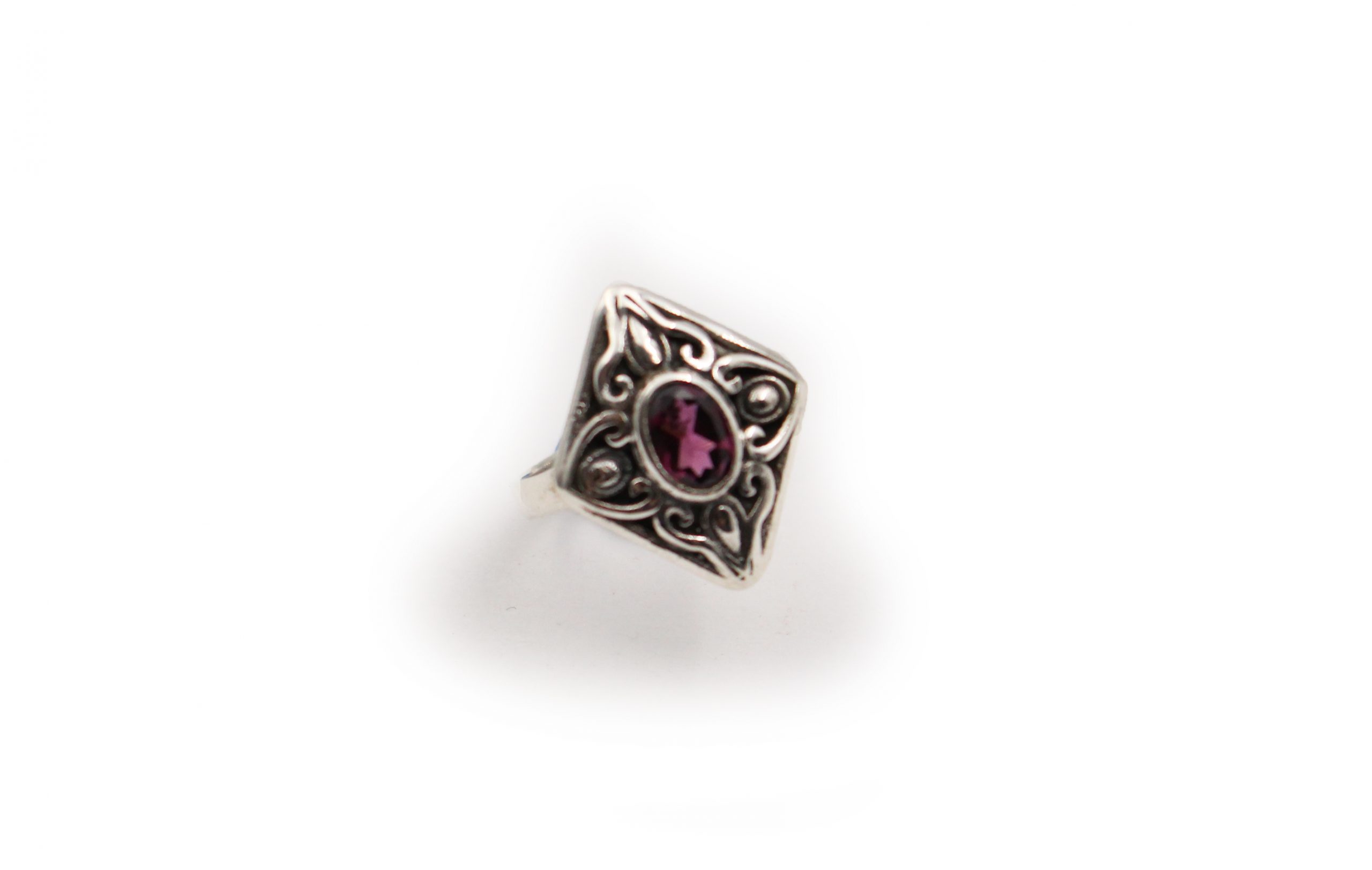 Pink Tourmaline Sterling Silver Ring - Crystal Dreams World