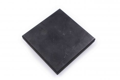 Shungite tile square plate - Crystal Dreams