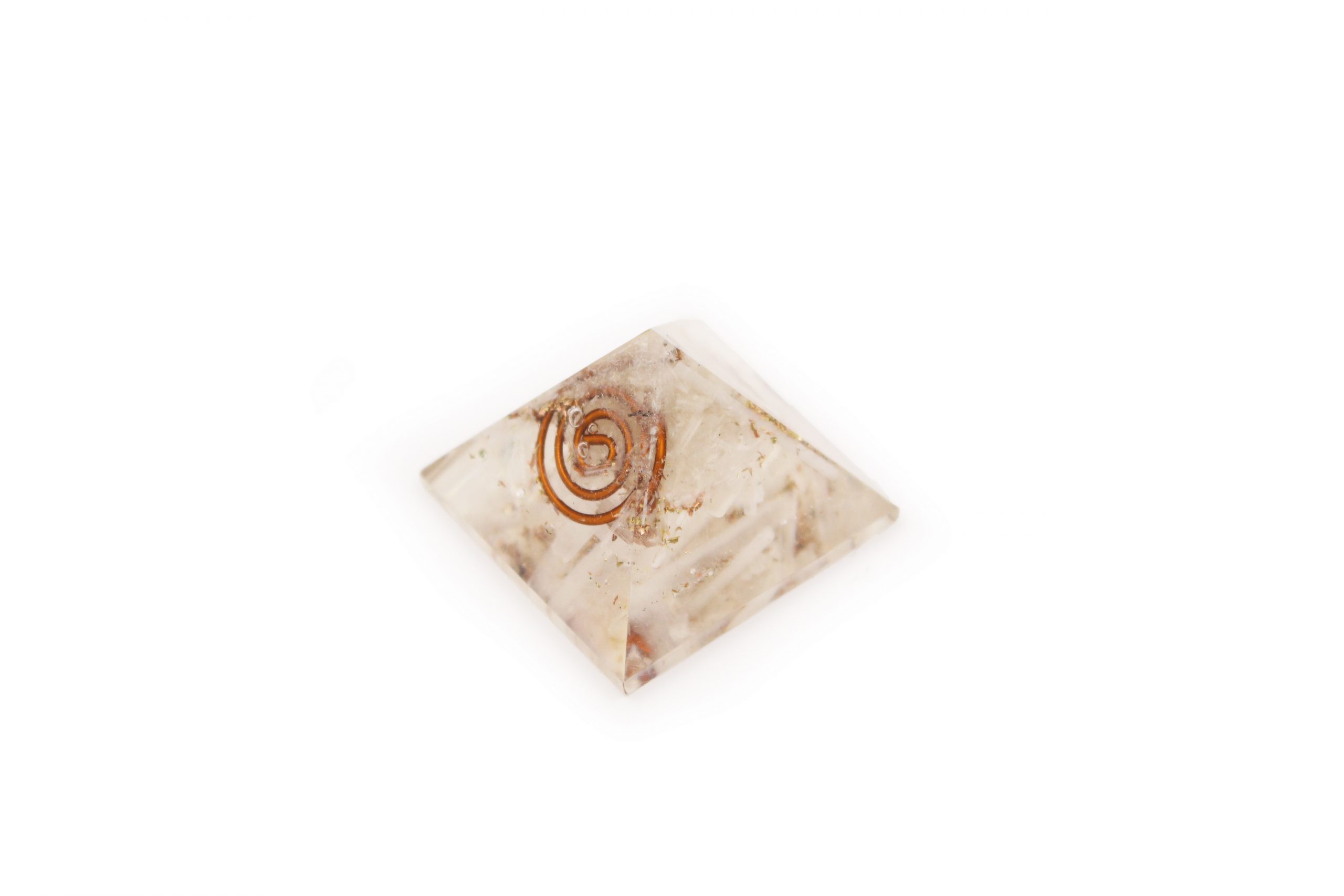 Orgone Pyramid – Selenite (S) - Crystal Dreams