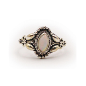 Opal “Marquise” Sterling Silver Ring