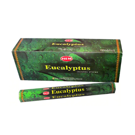 Hem Hexa Eucalyptus Incense - Crystal Dreams