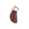 Pink Tourmaline ”Rough” Pendant Sterling Silver (S) - Crystal Dreams