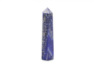 Pointe / prisme de lapis lazuli de l’Inde