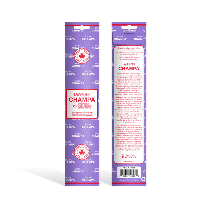 Lavender Champa Incense - Crystal Dreams