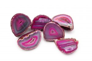 Enhanced Agate Geodes “Pink”