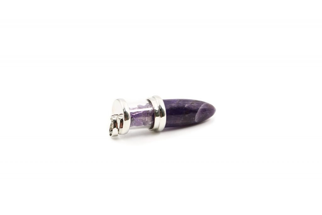 Amethyst Bullet Pendant- Crystal Dreams