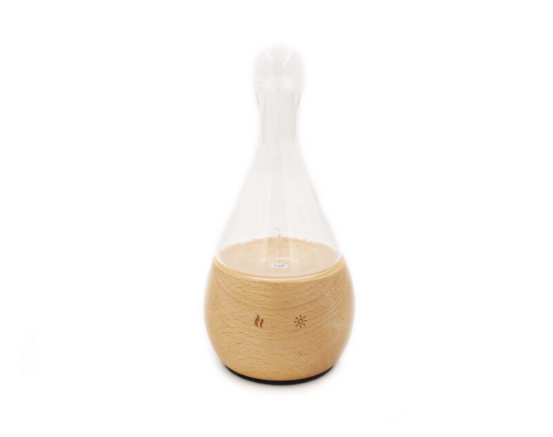 Nebulizer Diffuser in Wood & Glass – Crystal Dreams