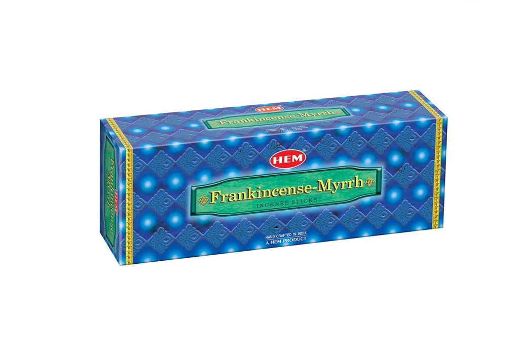Hem Incense Frankincense Myrrh - Crystal Dreams