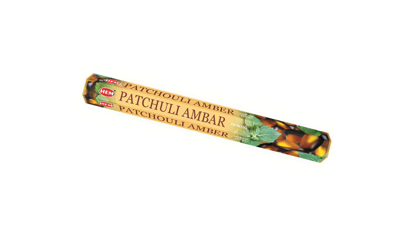 Hem Incense Patchouli Amber - Crystal Dreams