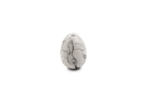 Howlite egg 4.5cm - Crystal Dreams
