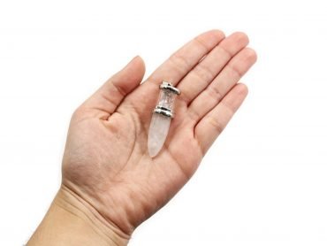 Quartz Bullet Pendant (Hand) - Crystal Dreams
