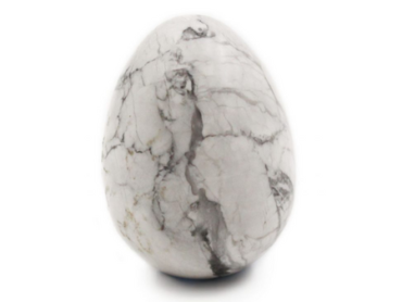 Howlite egg 4.5cm - Crystal Dreams