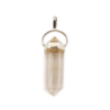 Rutilated Quartz "Double Point" Pendant Sterling Silver - Crystal Dreams