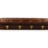 Cross Wood Incense Chest Holder - Crystal Dreams