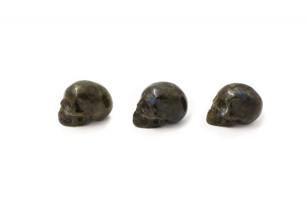 Labradorite Skull - Crystal Dreams
