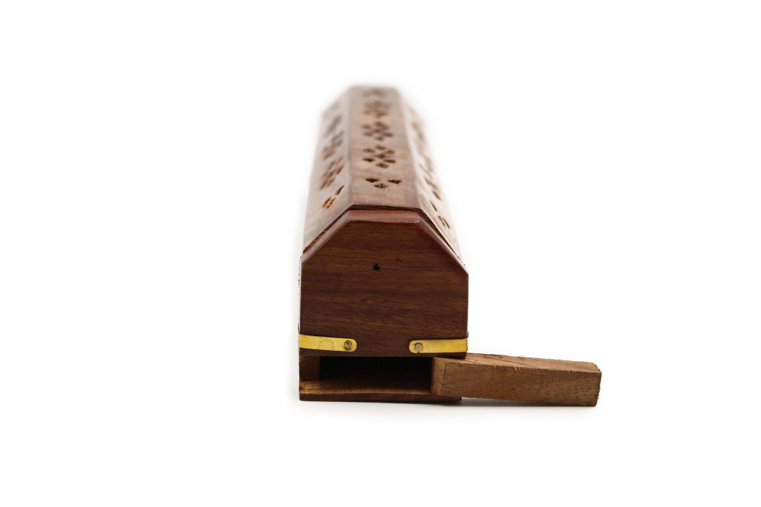 Wood Box Incense Holder - Crystal Dreams