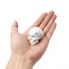 Howlite Skull (hand) - Crystal Dreams