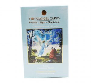 Cartes oracles “The 72 Angel Oracle Cards: Dreams, Signs and Meditation” (version anglaise seulement)
