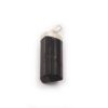 Black Tourmaline "Rough" Pendant Sterling Silver- Crystal Dreams