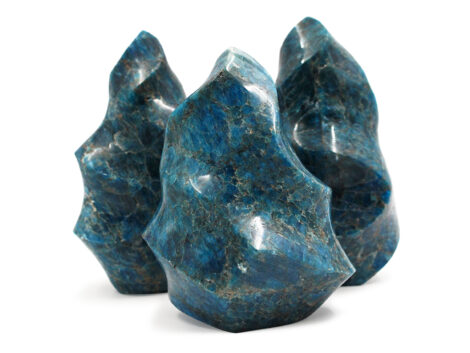 Blue Apatite Flame - Crystal Dreams