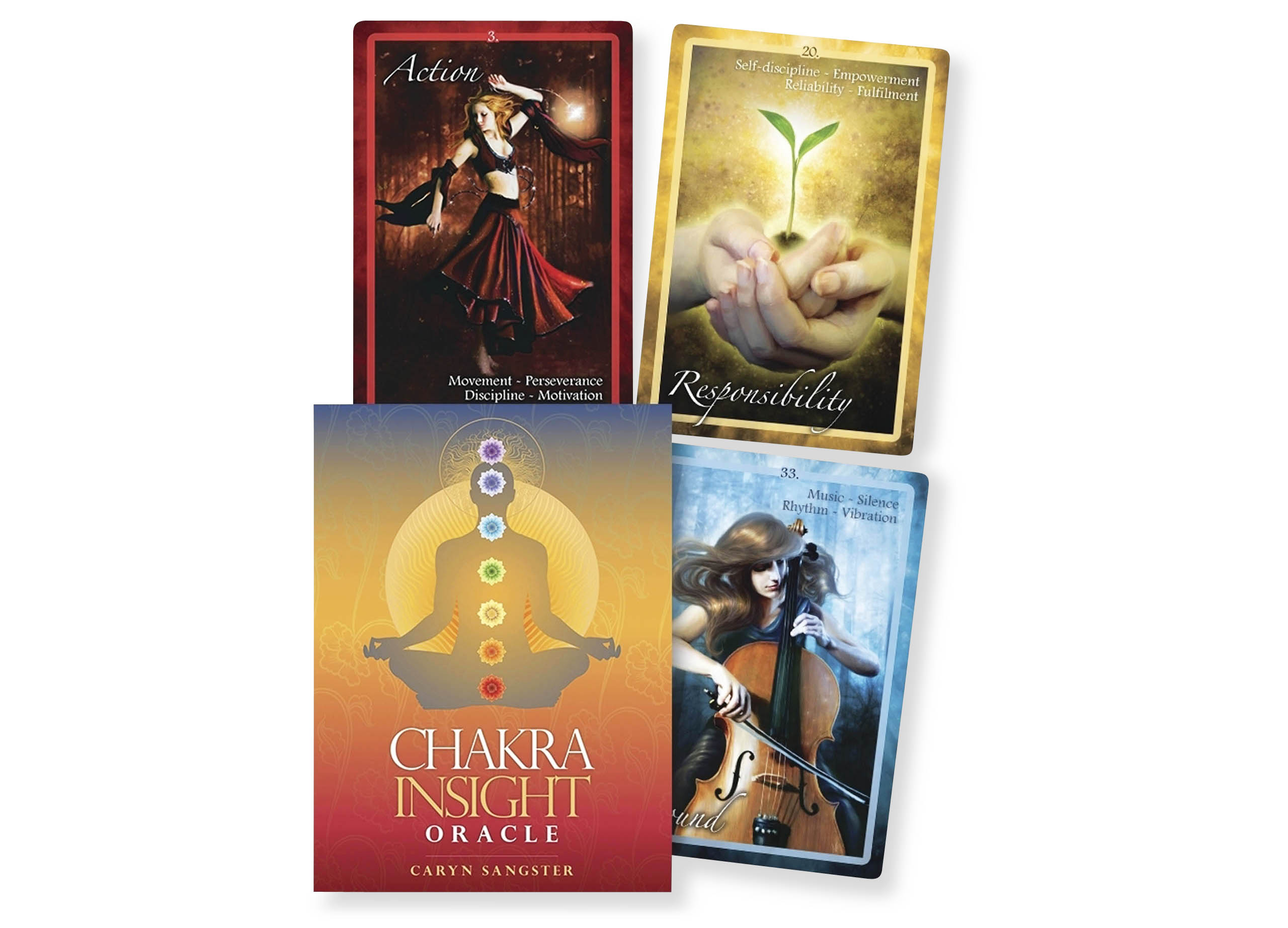 Chakra Insight Oracle Deck- Crystal Dreams