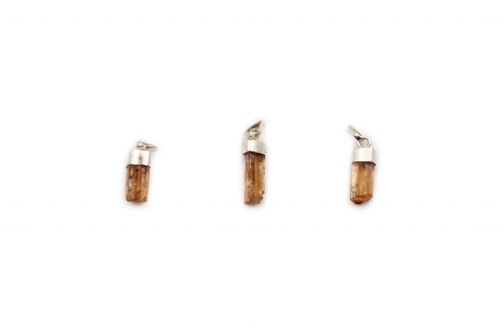 Imperial Topaz Pendant Silver - Crystal Dreams