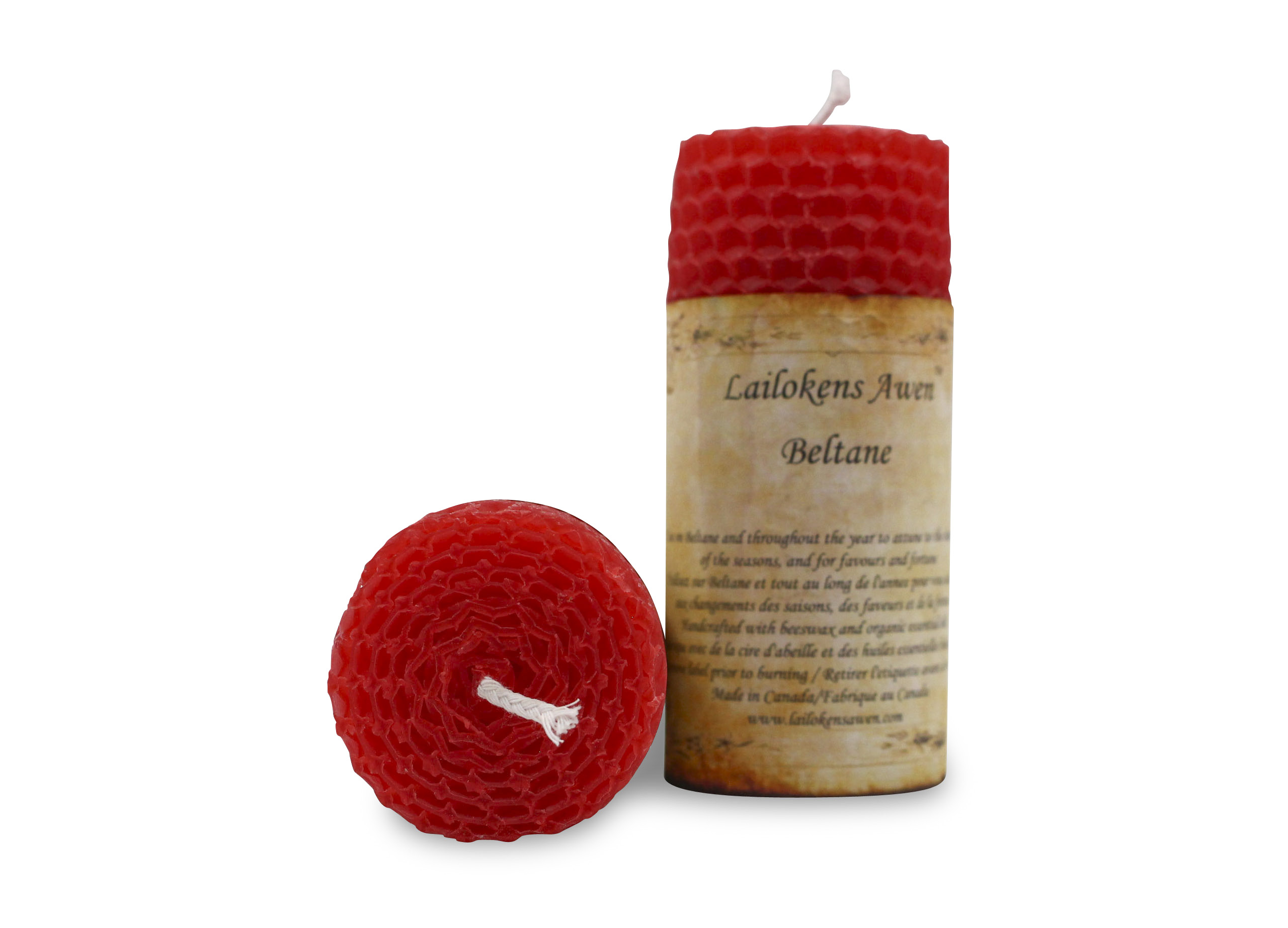 Altar Beltane Sabbat Candle-Crystal Dreams