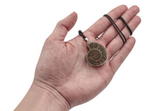 Ammonite Necklace Pendant