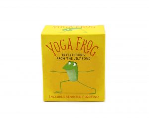 Cartes de méditation ” Yoga Frog Reflections” (version anglaise seulement)