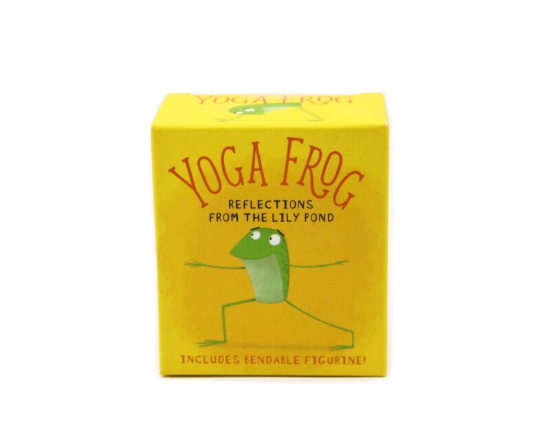 Yoga Frog - Reflections from the Lily - Oracle Cards