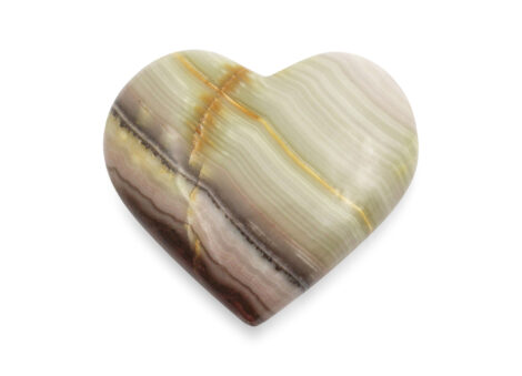 Banded Calcite Heart - Crystal Dreams