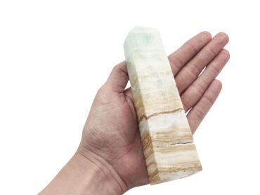 Caribbean Blue Calcite Prism High Quality-Crystal Dreams