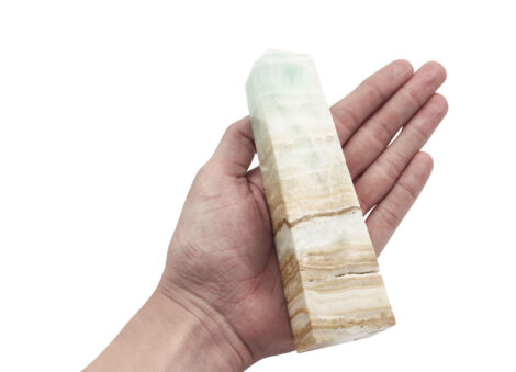 Caribbean Blue Calcite Prism High Quality-Crystal Dreams