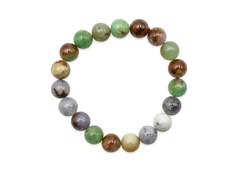 Chrysoprase Bracelet (4mm, 6mm, 8mm or 10mm) - Crystal Dreams