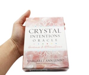 Cartes oracles “Crystal Intentions” (version anglaise seulement)