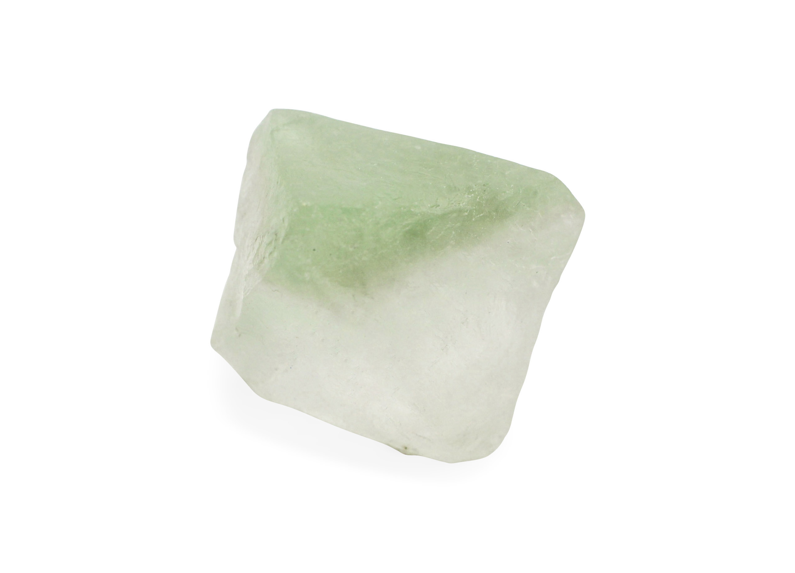 Bulk Lot  10-20mm 1 lb Beautiful Green Fluorite Octahedron Crystals LARGE 