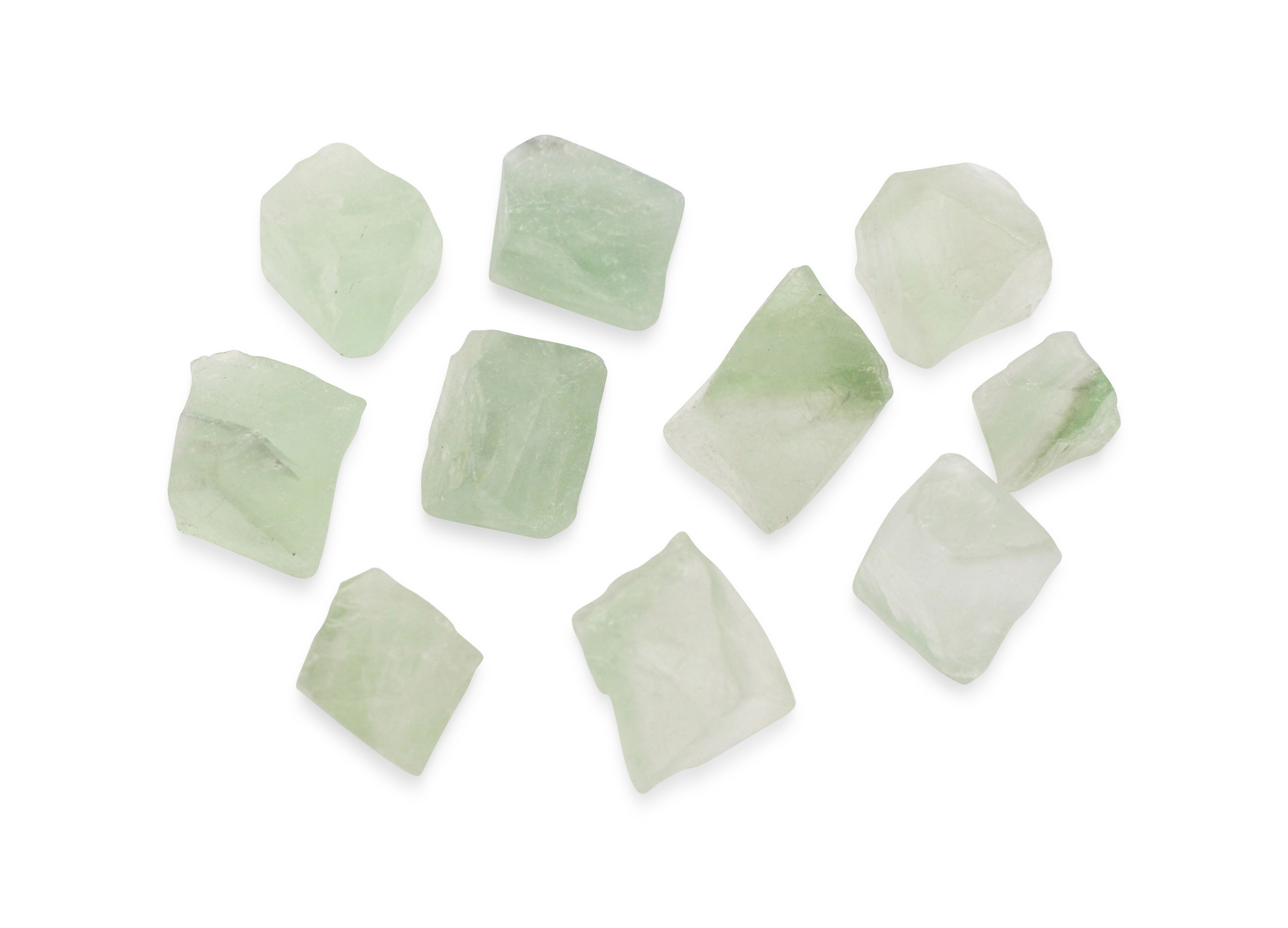 Green Fluorite Octahedron - Crystal Dreams
