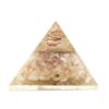 Pink Rose Quartz Orgone Pyramide - Orgonite (L) 60-70mm - Crystal Dreams