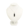Black Onyx Twin Point Pendant Sterling Silver - Crystal Dreams