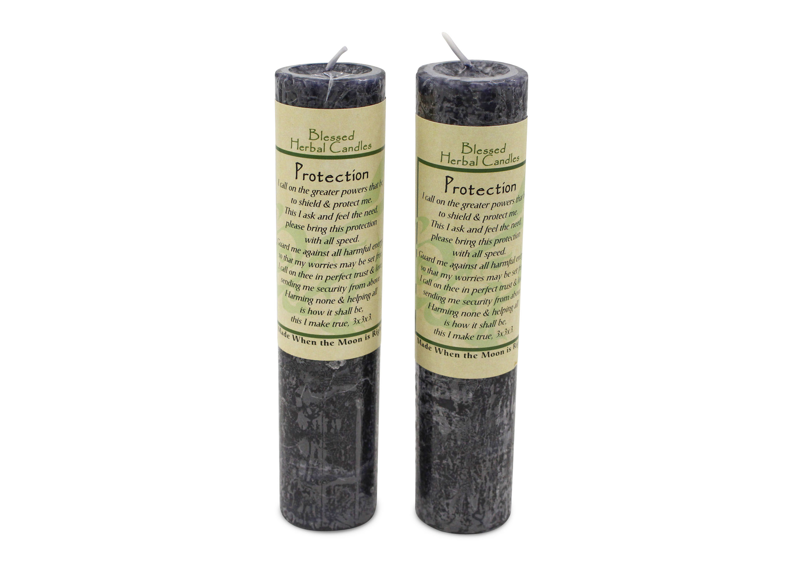 Blessed Herbal Candles - Protection - Crystal Dreams